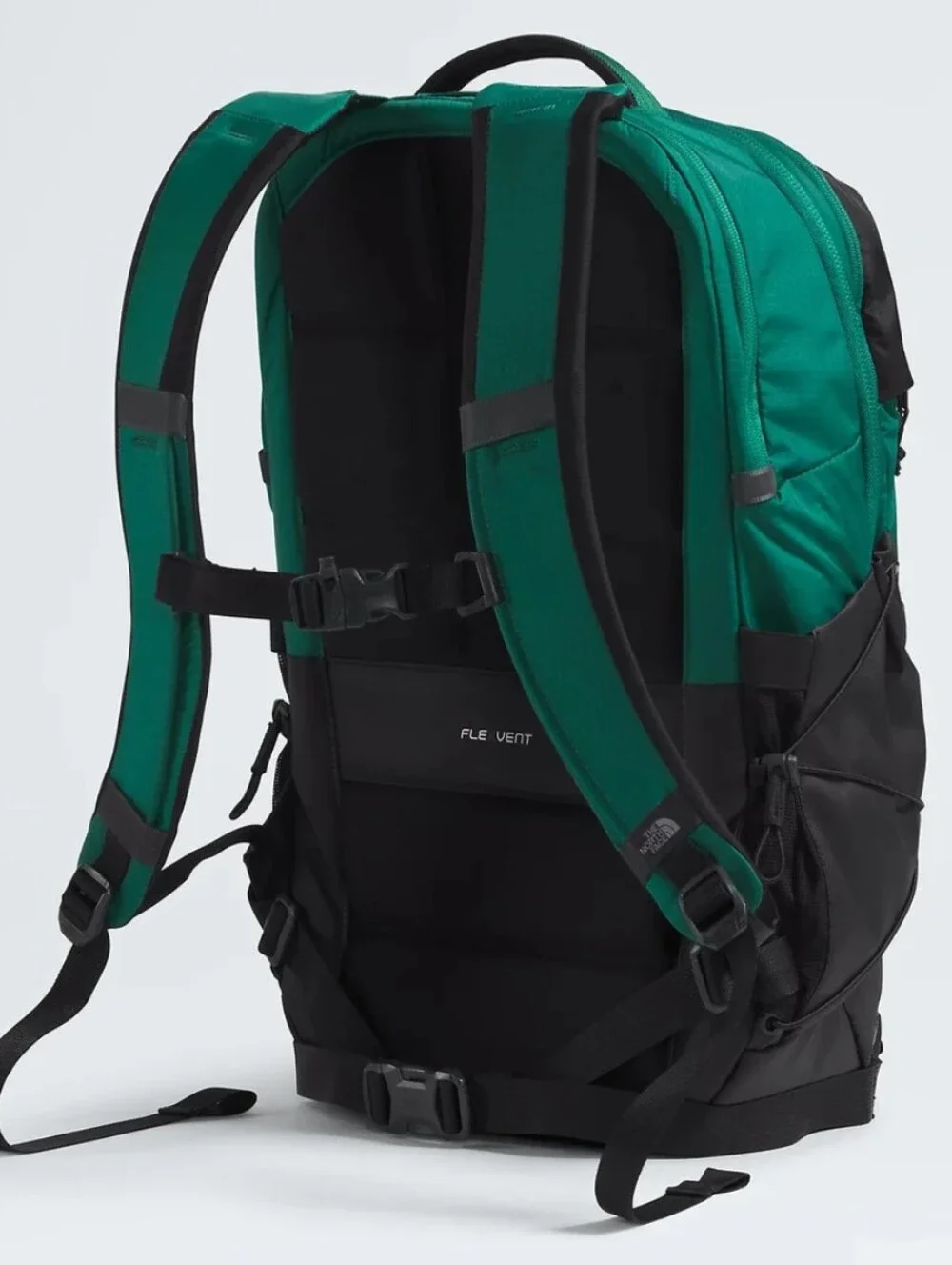 NWT The North Face Unisex Borealis Day Travel Hike Backpack Evergreen/TNF Black